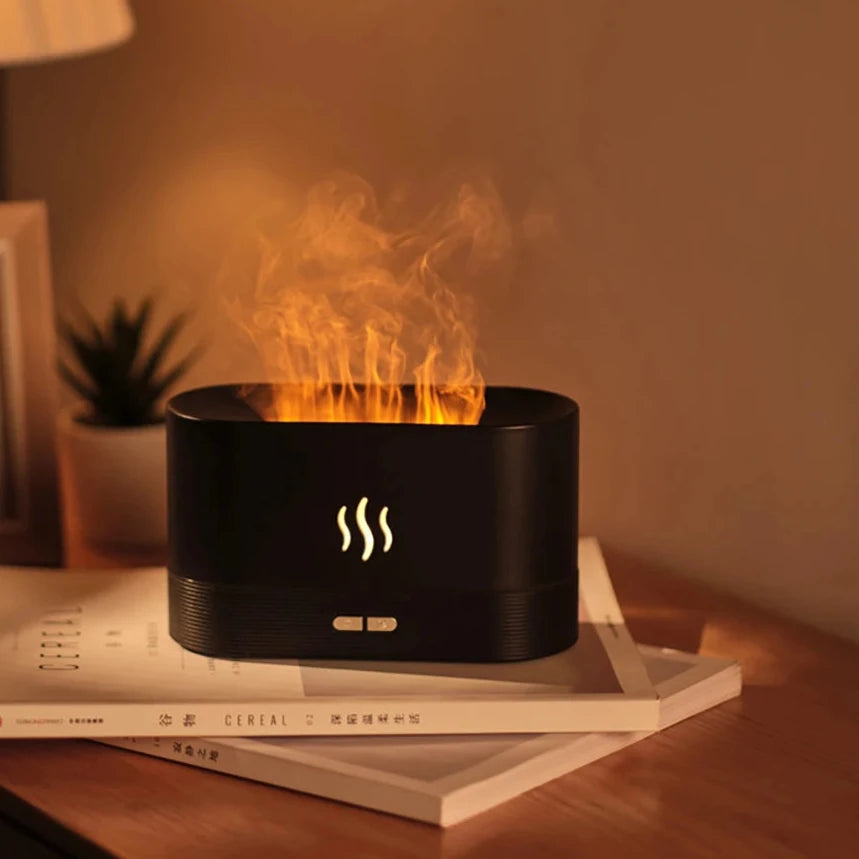 Flame Aromatherapy Diffuser - The Daven Market 